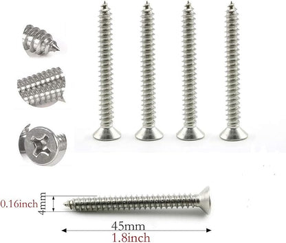 heyous 2 Set M6 Suspension Ceiling Wall Mount U Hook Anchor Hanger Stainless - Image 5