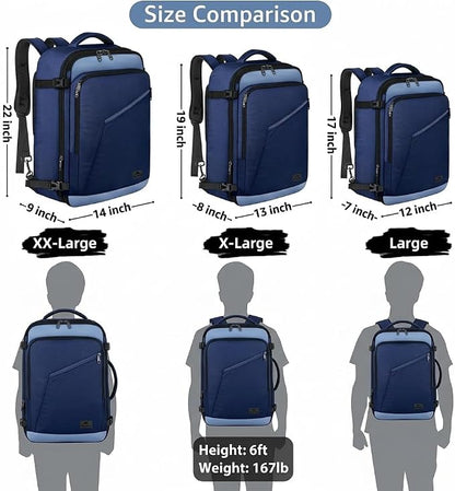 MATEIN Expandable Travel Backpack - Image 7