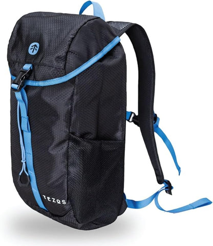 Tezos Juniper Daypack, Lightweight Hiking Backpack and Hydration Pack by Tezos