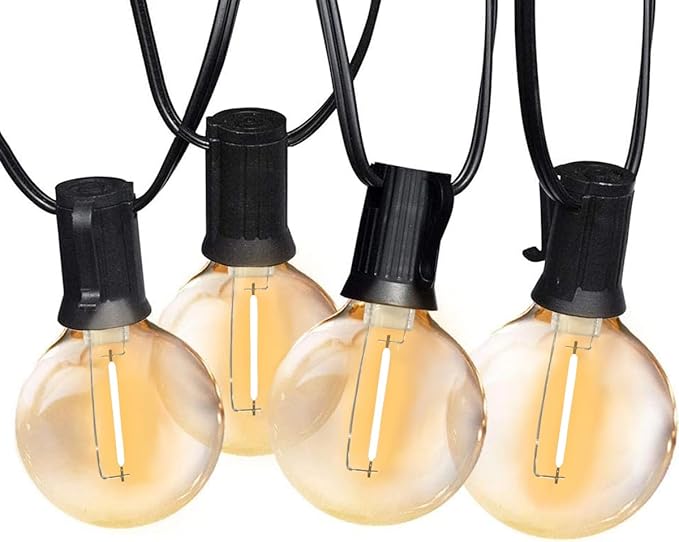 SUNTHIN Outdoor String Lights, 97FT Patio Lights by SUNTHIN