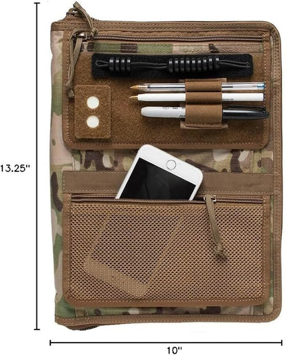 TACTICAL NOTEBOOK COVERS Tactical Admin Notebook Cover System | Zippered Map - Image 10