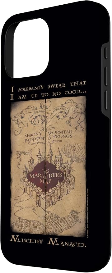 iPhone 16 Pro Max Harry Potter Marauder's Map Words Case - Image 2