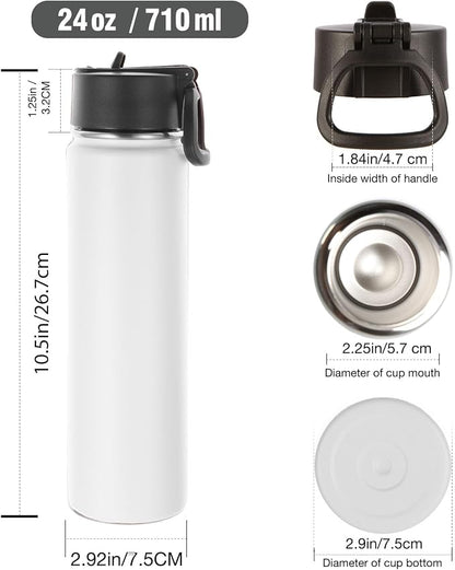 Volhoply 24oz Insulated Water Bottle - Image 2