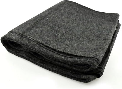 SE 51"x 80" Multipurpose Gray Wool Blanket - Image 7
