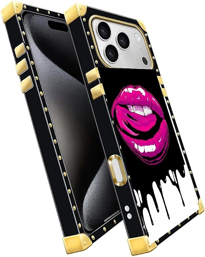 for iPhone 17 Pro Max Case Luxury Golden Decoration - Image 3