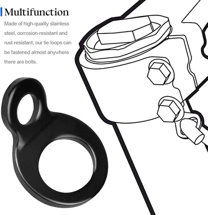 Motorcycle Tie Down Anchors Hooks, Motorbike Attachment Points Accessories - Image 4