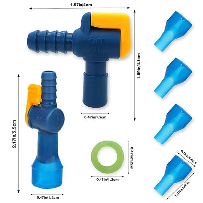 4pcs Bite Valve Replacement for Camelbak, Hydration Pack Mouthpiece - Image 2