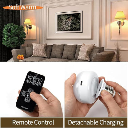 BLUEYE Night Light, BPA Free, Remote Control, 3CCT Colors, 2000mAh Battery - Image 4