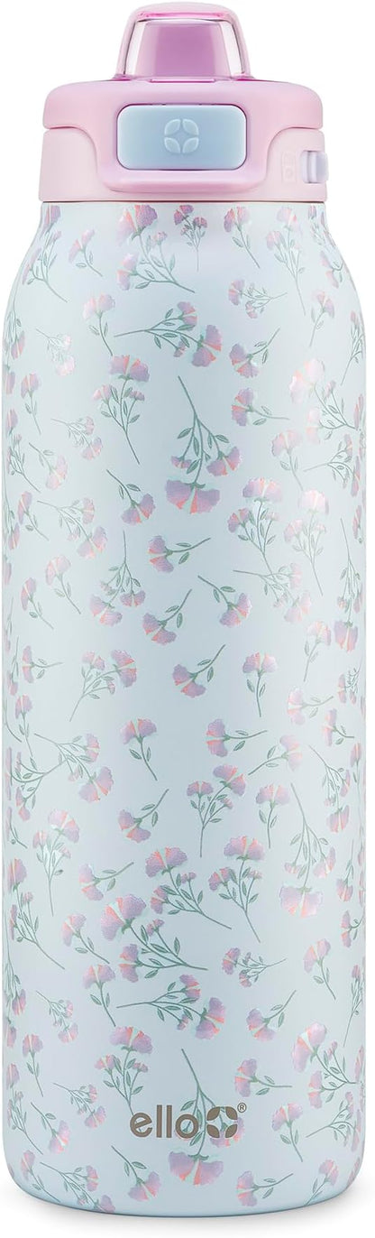Ello Pop & Fill 32oz Stainless Steel Water Bottle by Ello