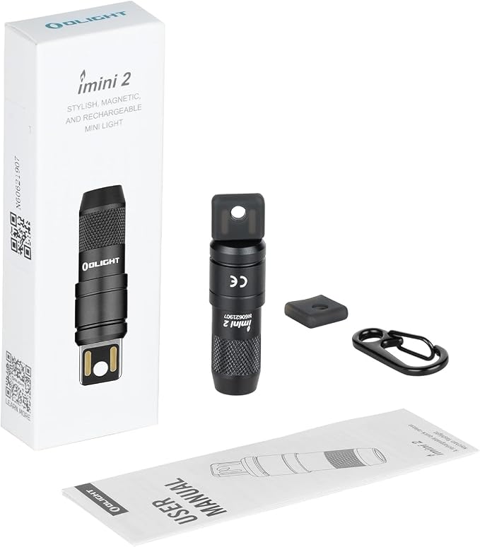 OLIGHT IMINI 2 EDC Rechargeable Keychain Flashlight, 50 Lumens Compact and - Image 9