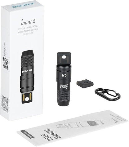 OLIGHT IMINI 2 EDC Rechargeable Keychain Flashlight, 50 Lumens Compact and - Image 9