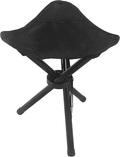 Travel Folding Camping Stool, Outdoor Tripod Seat, Folding Camping Chairs by KKONHII
