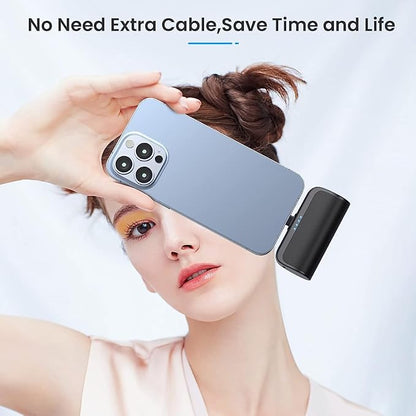 Mini Portable Charger for iPhone 5200mAh, 20W PD Fast Charging Power Bank for - Image 7