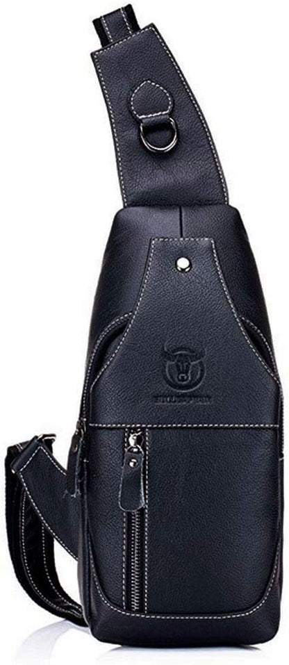 Hebetag Leather Sling Bag Backpack - Image 2