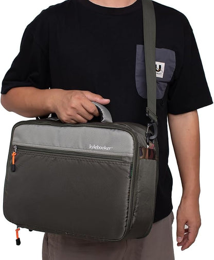 Kylebooker Fly Fishing Reel and Gear Case, Portable Tackle Organizer Storage - Image 8
