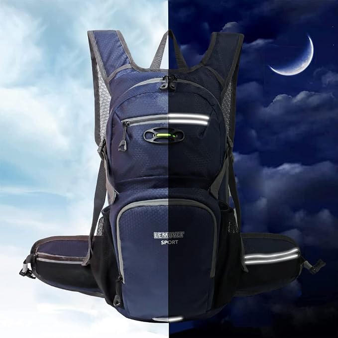 Hiking Daypack Waterproof Biking Backpack 15L Lightweight Durable Backpack - Image 7