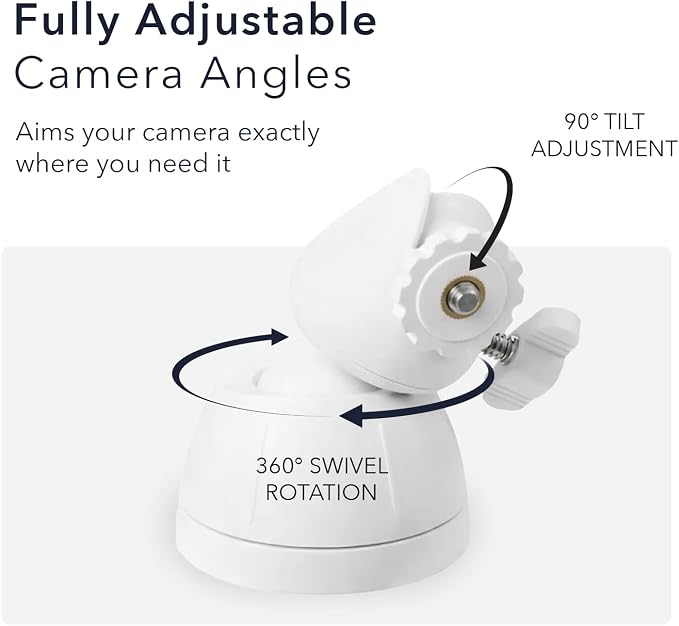 Wasserstein Universal Security Camera Mount Compatible - Image 3