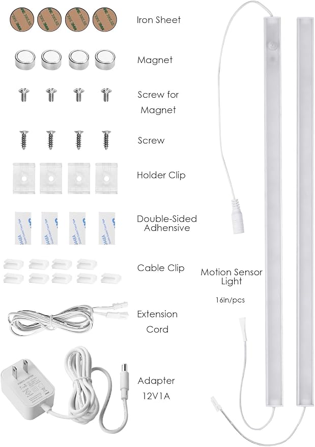 Under Cabinet Motion Sensor Lighting Indoor Plug in - Image 8