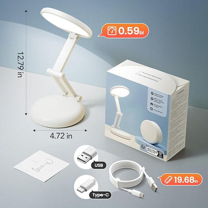 One Fire Cordless Desk Lamp, Dimmable Small Battery Powered Lights, 3600mAh - Image 8