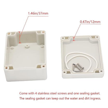 Project Box IP65 Waterproof Junction Box ABS Plastic Electrical Boxes DIY - Image 4