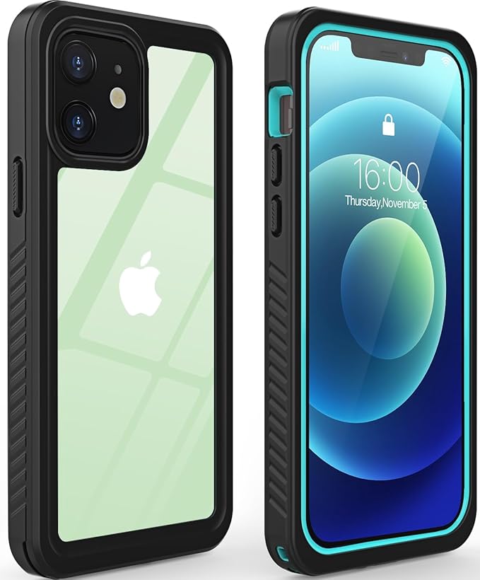 Diverbox for iPhone 12 Waterproof Case, Waterproof Shockproof Dustproof IP68 by Diverbox