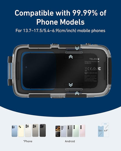 TELESIN Universal Underwater Phone Case - Image 4