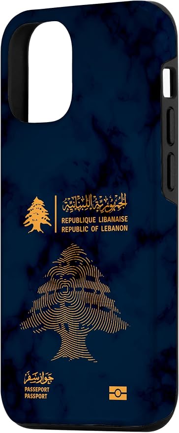 Lebanon, Lebanon Passport, Lebanon Flag, Lebanon map. Case - Image 2