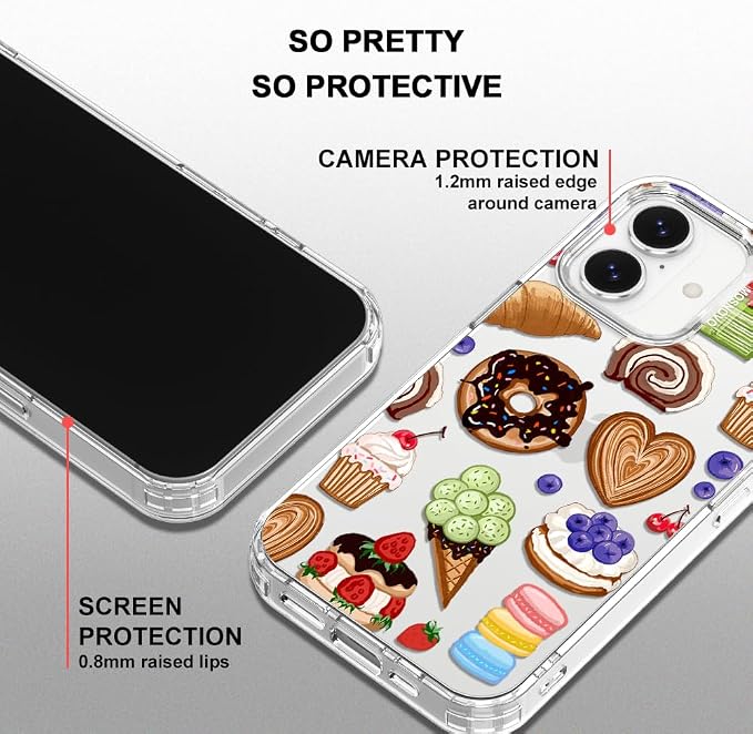 MOSNOVO for iPhone 17 Case, Shockproof Military-Grade Protection 6.6ft Drop - Image 4