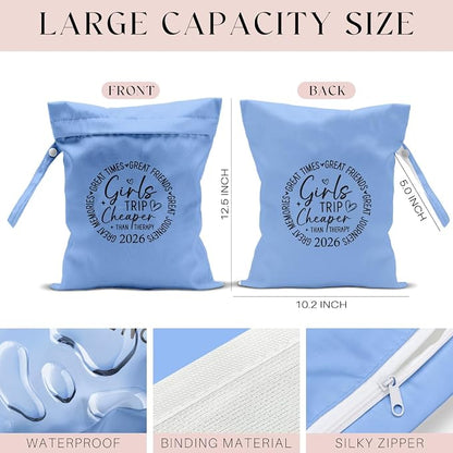 Girls Trip Gifts Wet Dry Bag, Beach Bag Wet Bag Favors, - Image 2