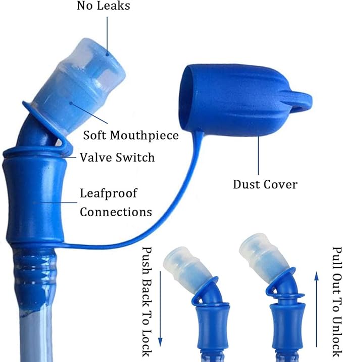 Hydration Bladder 1.5L-2L-3L, Leak Proof Water Reservoir - Image 3