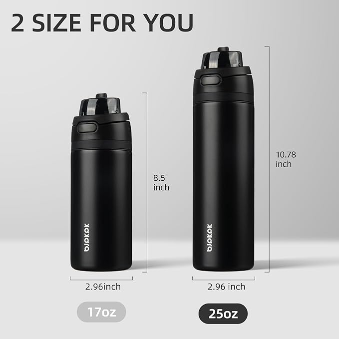 BJPKPK 25oz Insulated Water Bottle - Image 4