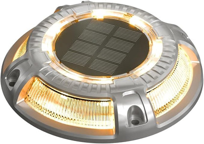 addlon Solar Dock Lights Outdoor 1 Pack, 2 Color Modes LED Deck Marine by addlon