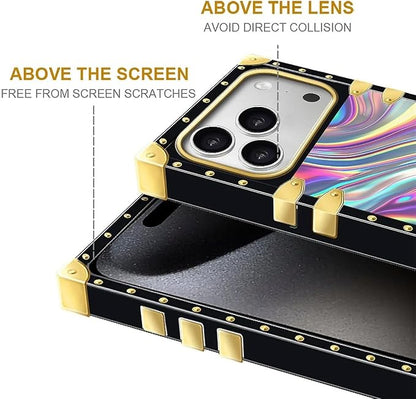 for iPhone 17 Pro Case Luxury Golden Decoration - Image 7