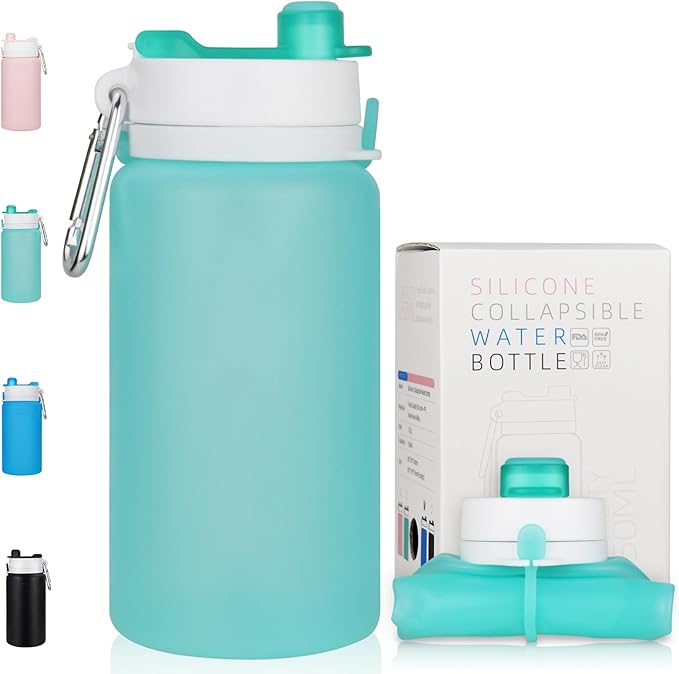 PLTCAT Collapsible Foldable BPA Free Reusable Lightweight Leak-Proof Travel by PLTCAT