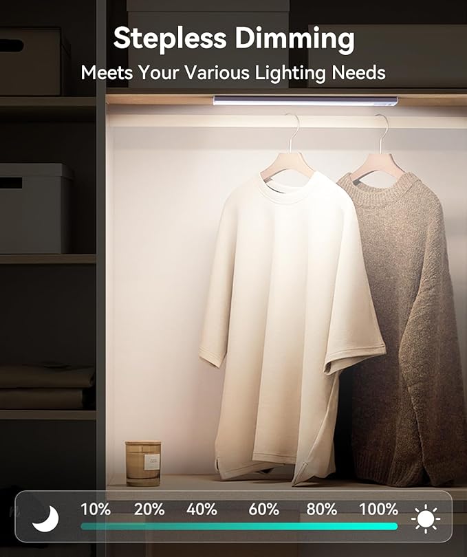 Under Cabinet Lighting, LED Motion Sensor Light Indoor, 2200mAh USB - Image 6