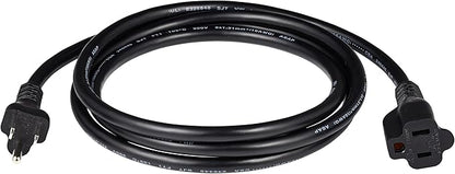 Amazon Basics Extension Cord, 3 Prong Outlet Extender, Indoor Power Cord - Image 2