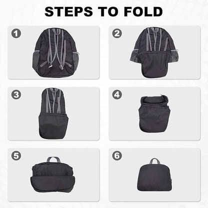 HOLYLUCK 20L Lightweight Packable Hiking Daypack Foldable Backpack - Image 5