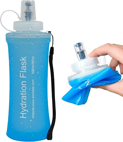 Soft Flask 500ML, TPU Collapsible Soft Water Bottle by Unknown
