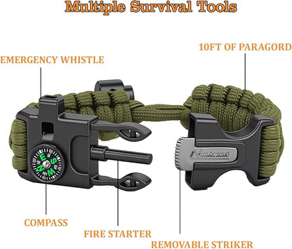 Paracord Survival Bracelet - Image 2
