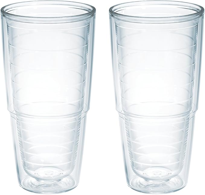 Tervis Clear & Colorful Tabletop Made in USA Double Walled Insulated Tumbler by TervisTumblerCompany