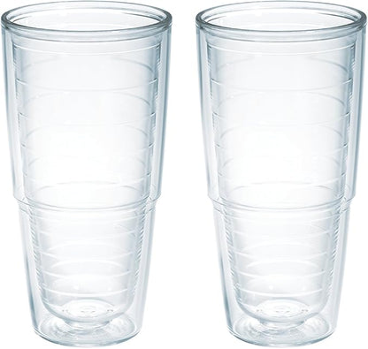 Tervis Clear & Colorful Tabletop Made in USA Double Walled Insulated Tumbler by TervisTumblerCompany