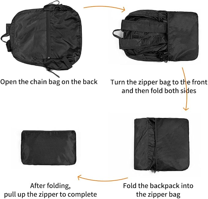 Lightweight Packable Foldable Backpack，Hiking backpack，Travel Backpack - Image 6