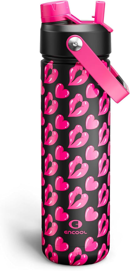 ENCOOL Valentine's Day Insulated Water Bottle by ENCOOL