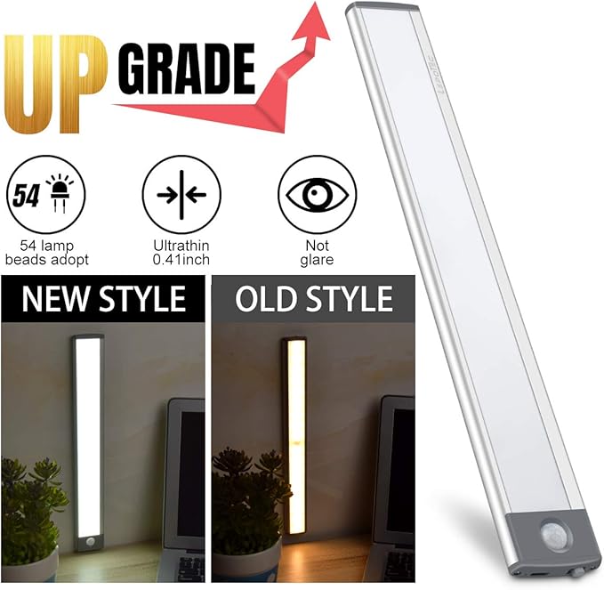 LED Motion Sensor Light, Under Counter Lighting, Wireless USB Rechargeable - Image 7