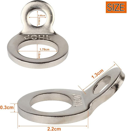 Stainless Steel Multi-Purpose Tie-Down Anchors Hooks Dirt Bike Tie Down Strap - Image 2