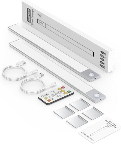 16" Ultra-Thin Under Cabinet Lighting Wireless, Aluminum Alloy Under Counter - Image 7