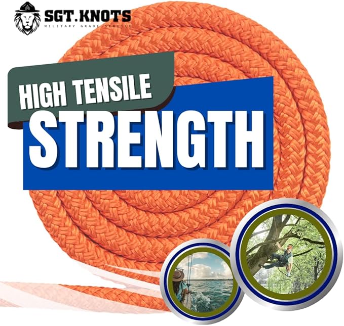 SGT KNOTS Arborist Double Braided Polyester Rope - Image 2