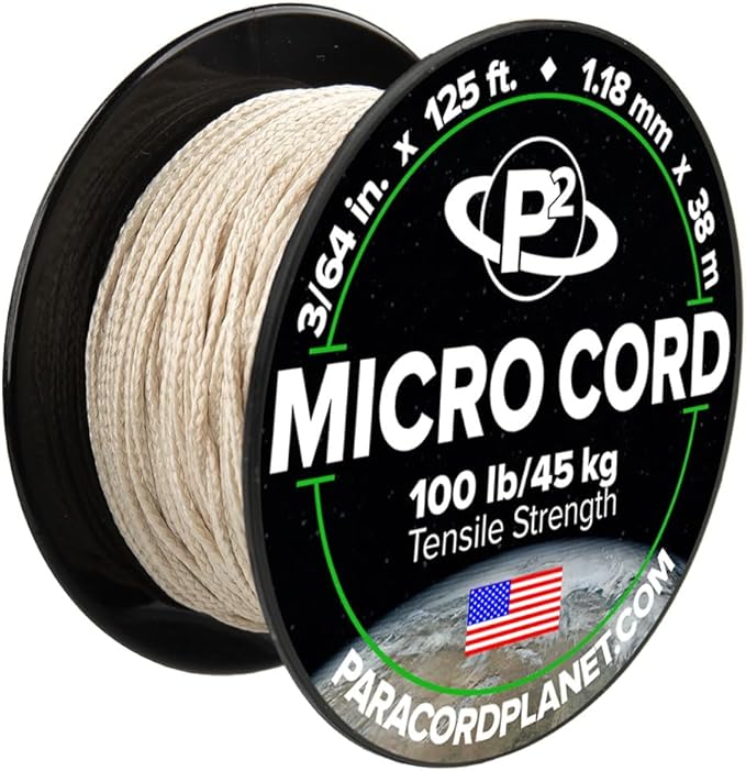 Paracord Planet Micro Paracord – Thin Braided Cord by ParacordPlanet