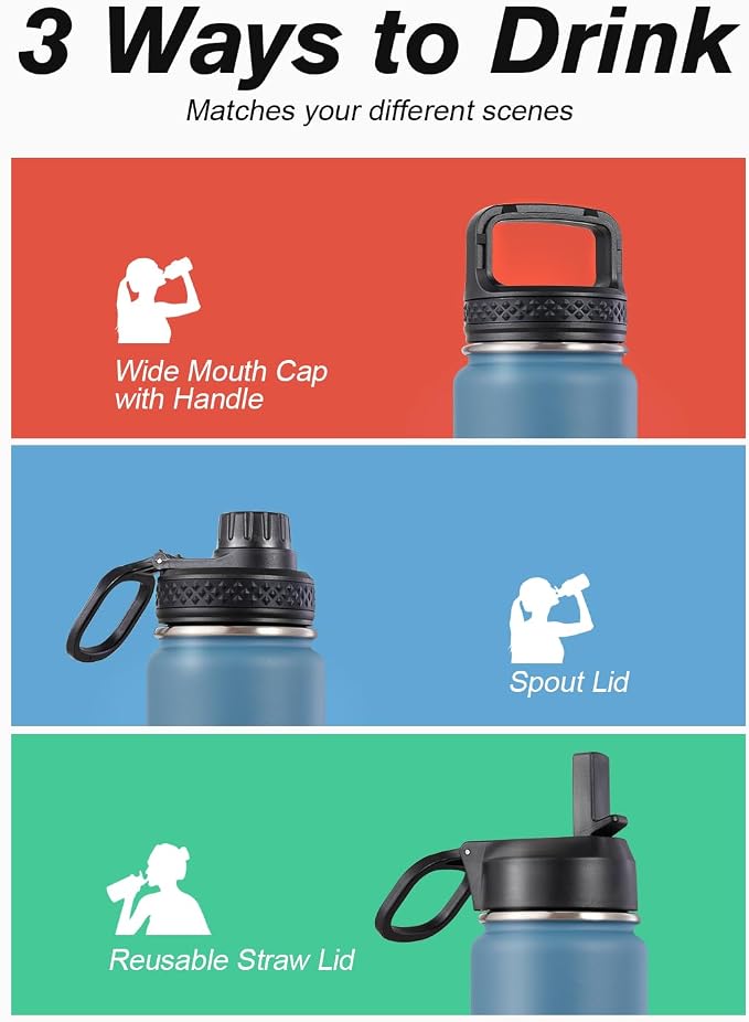Coolflask Water Bottle 20 oz Insulated - Image 5