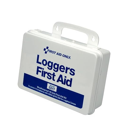 First Aid Only 5217 25-Person Weatherproof Plastic Forestry Loggers First Aid by FirstAidOnly